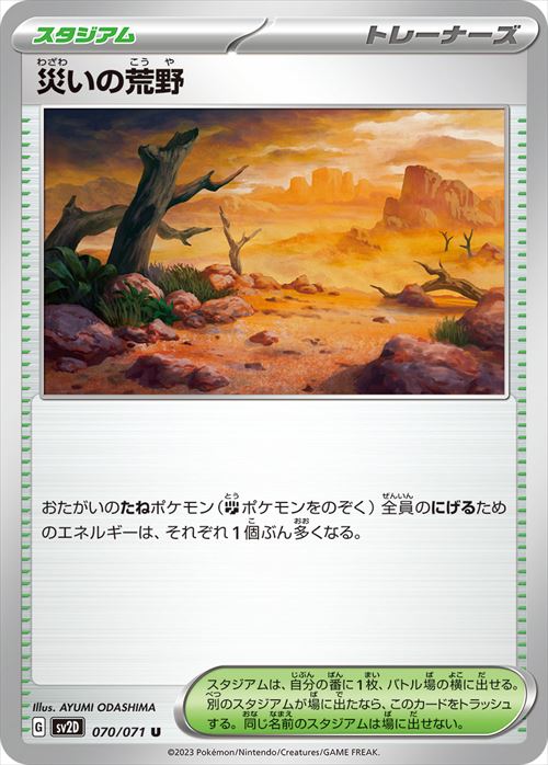 災いの荒野 [U] SV2D-070/071