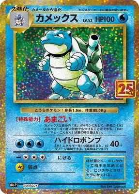 【25周年】カメックス S8A-P-003/025