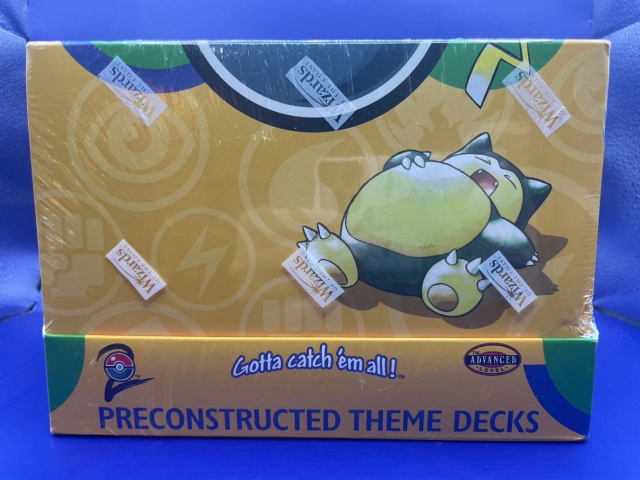 POKEMON CARDS BASE SET PRECONSTRUCTED THEME DECKS SEALED BOX RARE 未開封