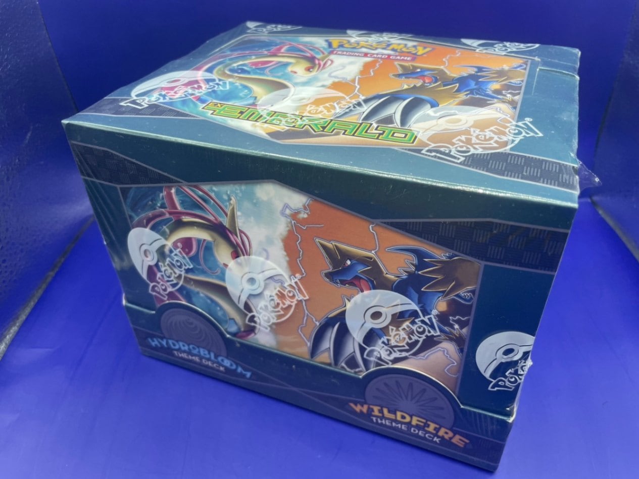 POKEMON EX EMERALD HYDROBLOOM & WILLFIRE THEME DECK BOX 未開封