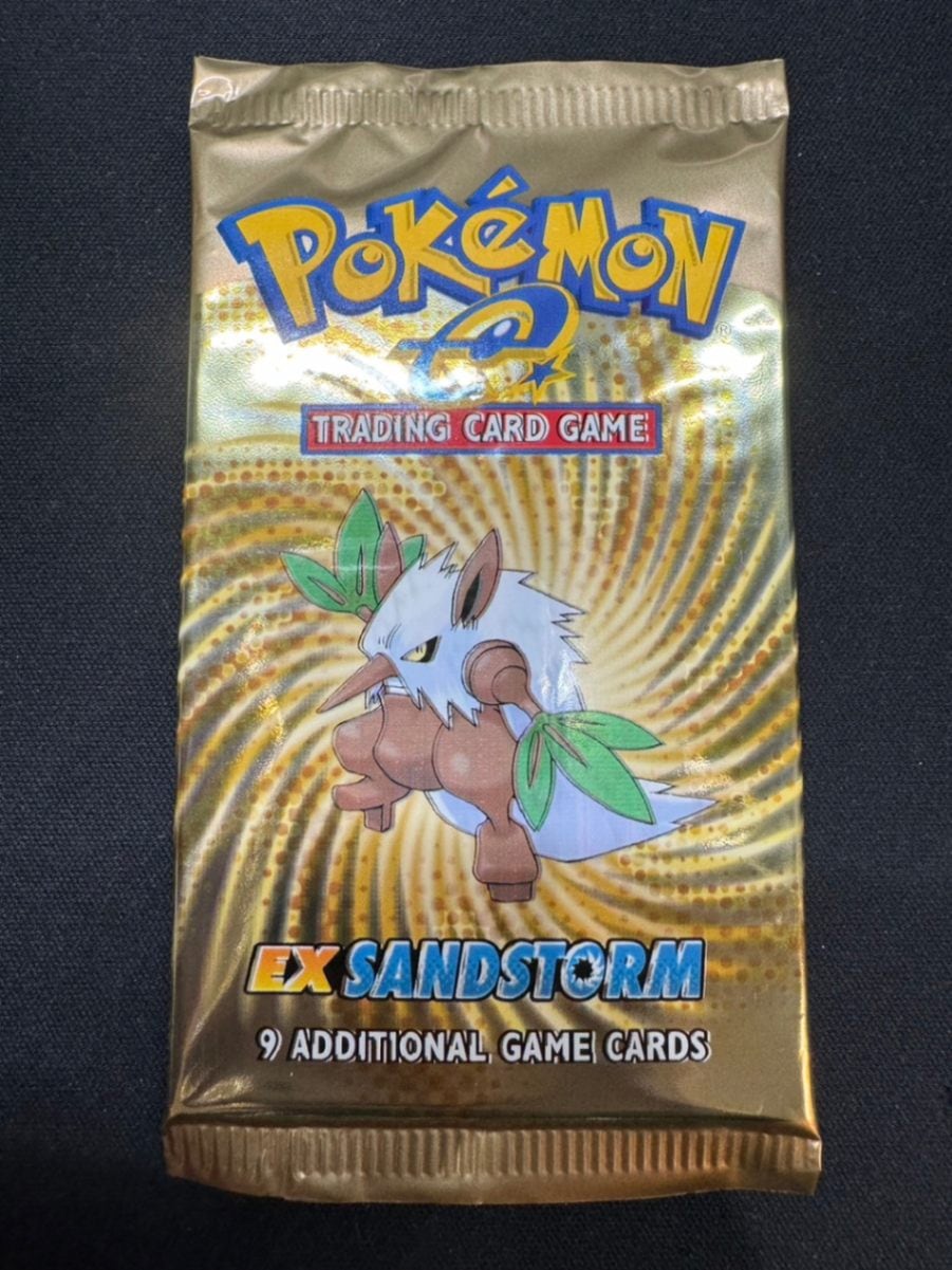 POKEMON EX SANDSTORM BOOSTER PACK 未開封パック (サマヨール)