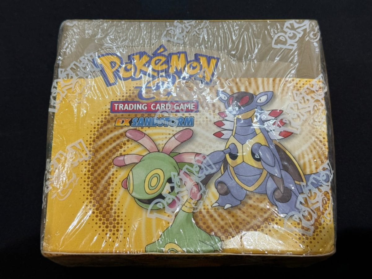 【状態B】2003 POKEMON EX SANDSRORM BOOSTER 未開封BOX