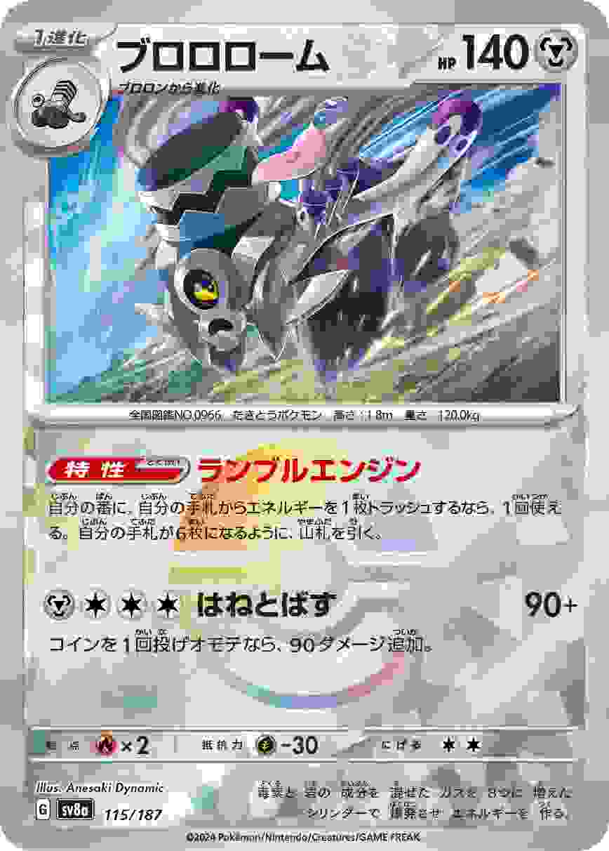 ブロロローム (マスターボール) 鋼 SV8A115/187