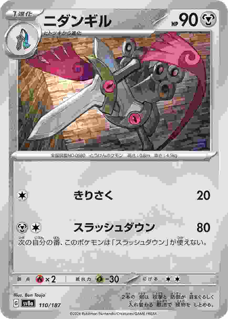 ニダンギル [-] 鋼 SV8A-110/187