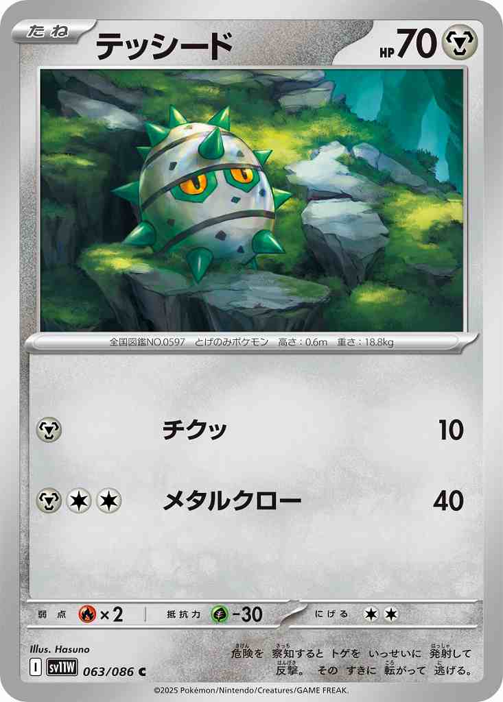 テッシード [C] 鋼 SV11W 063/086