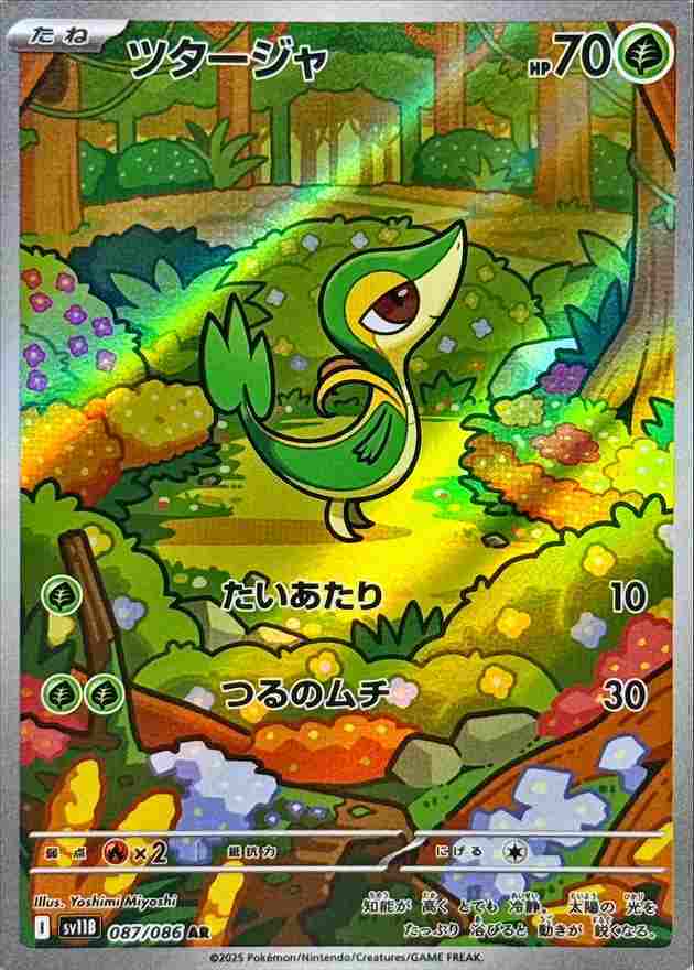 ツタージャ [AR] 草 SV11B 087/086